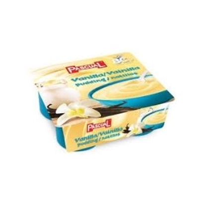 Picture of PASCUAL PUDDING VANILLA 4X125G